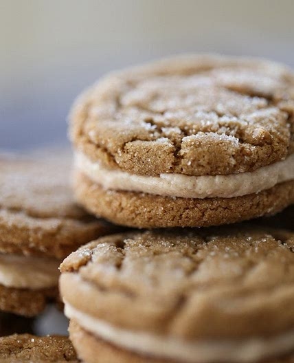 Soft & Chewy Gingerdoodle Sandwich Cookies