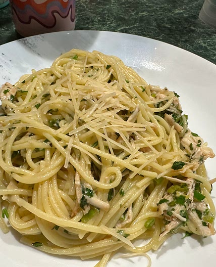 Lemon Chicken Pasta 
