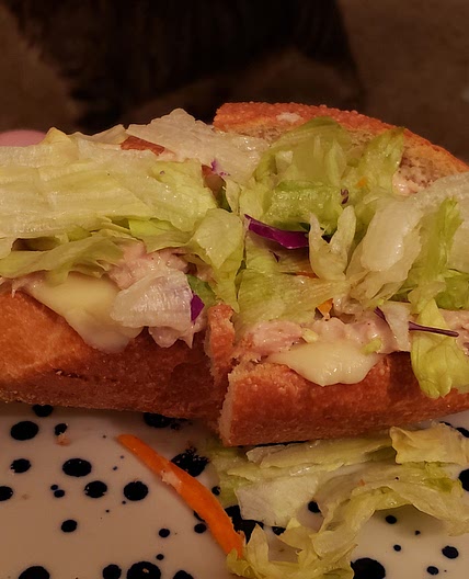 Tuna hoagie