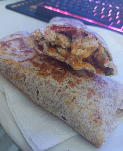 Chicken lunch wraps