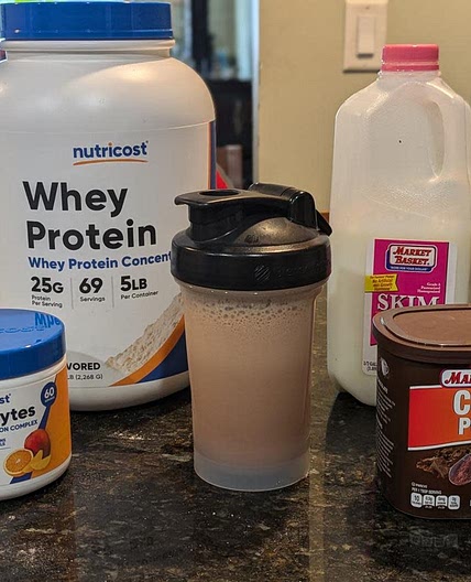 Electrolyte Protein Shake