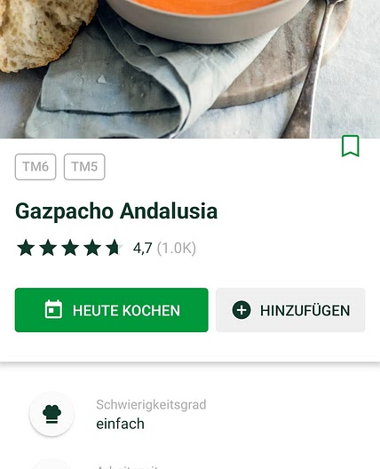 Andalusisches gazpacho