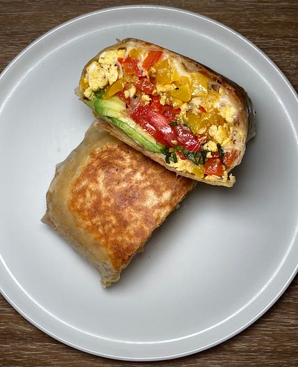 Veggie Breakfast Burrito