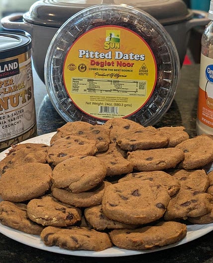 Peanut Butter Date Cookies
