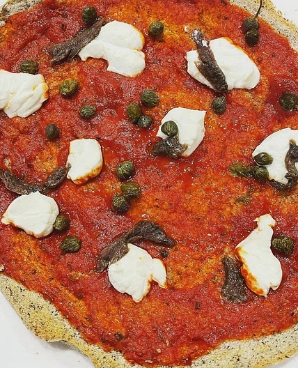 Pizza di albumi fit