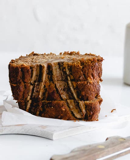 Pumpkin banana bread