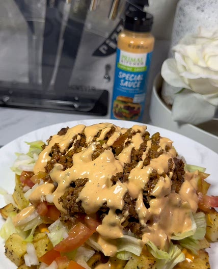 Cheeseburger Loaded Potatoes
