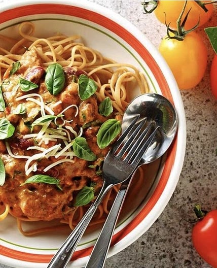 Roasted Tomato Sauce Linguini