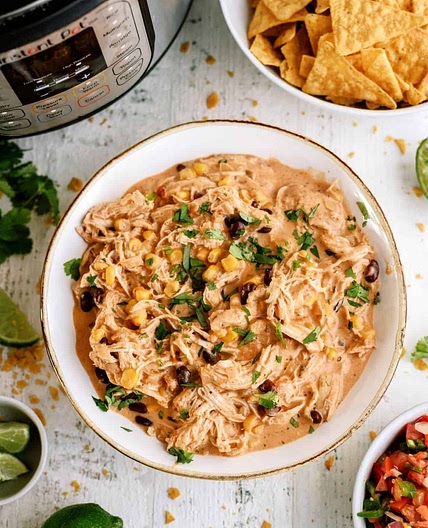 Instant Pot Creamy Fiesta Chicken Recipe