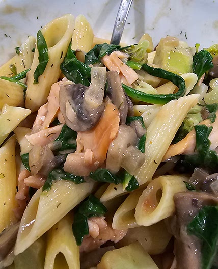 Salmon & Broccoli Pasta