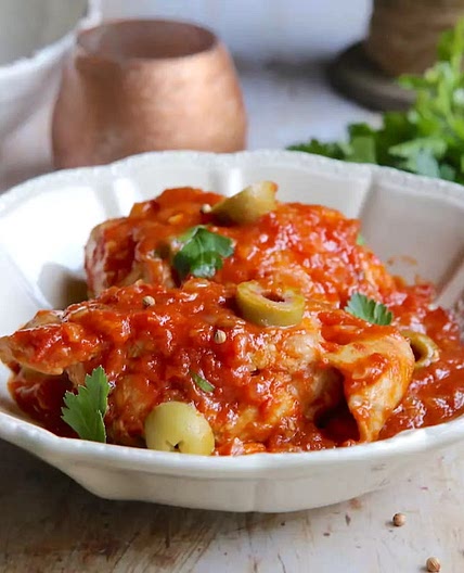 Lapin tomates olive- rabbit tomato & olive