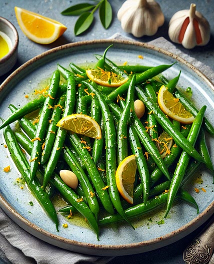 Sautéed Green Beans with Lemon Zest