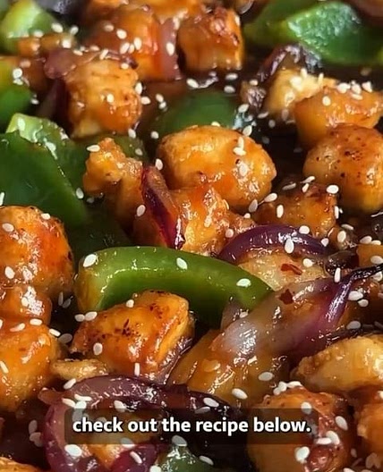 SWEET AND SOUR CRISPY TOFU 💥 By