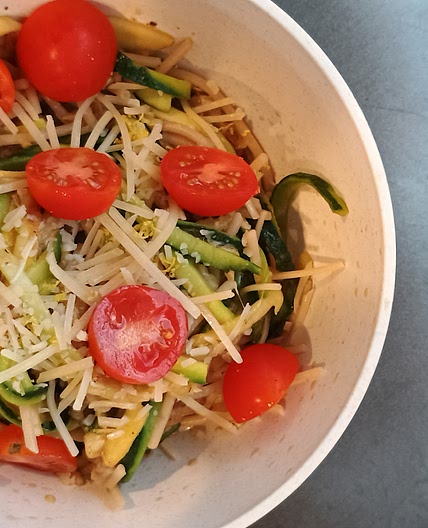 Summer Squash Spaghetti