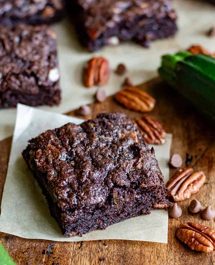Vegan Zucchini Brownies