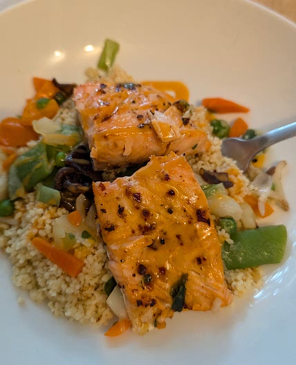Salmon bowl