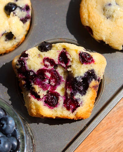 Blueberry Coffee Cake Muffins