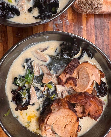 Tahini ramen 