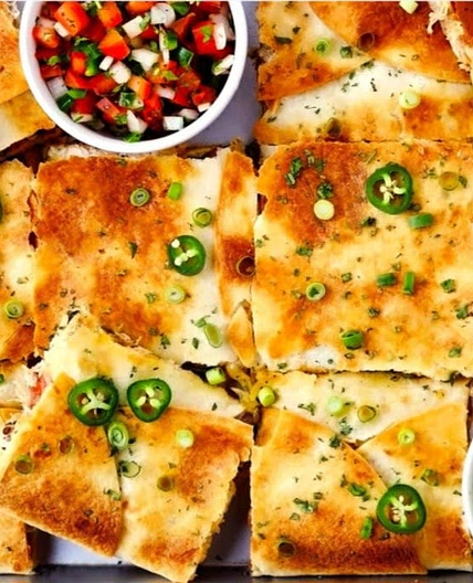 Sheet Pan Quesadillas