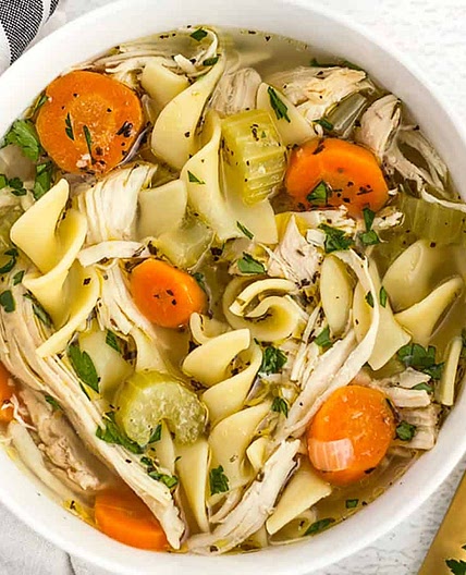 The Best Homemade Chicken Noodle Soup