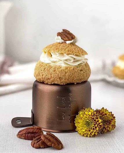 Pecan Pie Cream Puffs