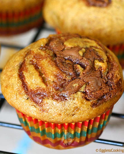 Banana Nutella Muffins Recipe