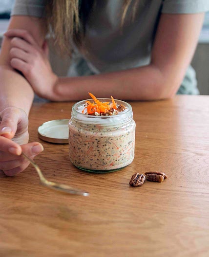 Carrot Cake Overnight Oats