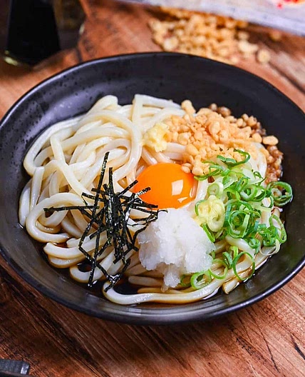 Chilled Udon with Rich Broth