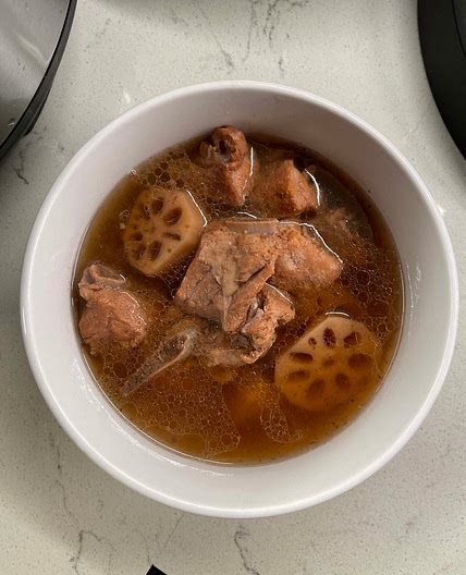 Pork Rib Lotus Soup