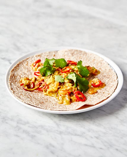 Silky masala eggs