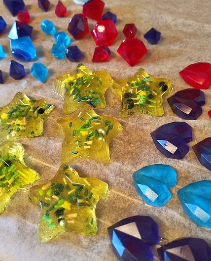 Kohakuto - Japanese Edible Crystals - Wagashi - Crystal Candy