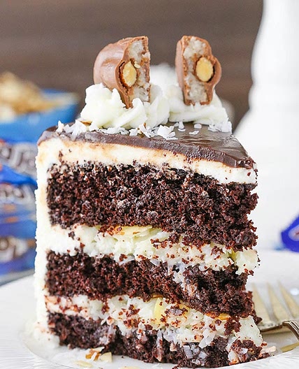 Almond Joy Layer Cake
