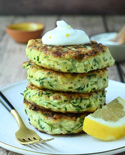 Parmesan Zucchini Pancakes