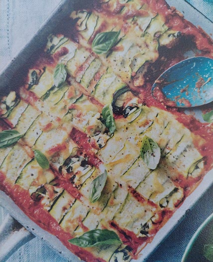 Zucchini-Cannelloni mit Ricotta