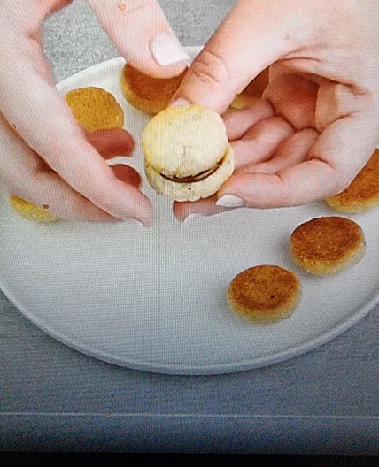 Baci di dama (no burro no uova)