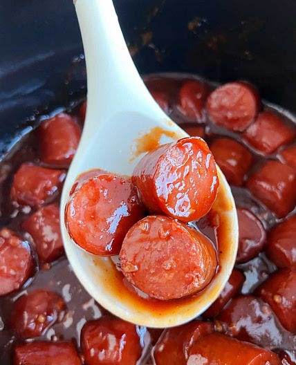 Slow Cooker Candied Kielbasa