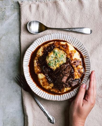 You can't get more cosy than this beef stew (it's practically a 
