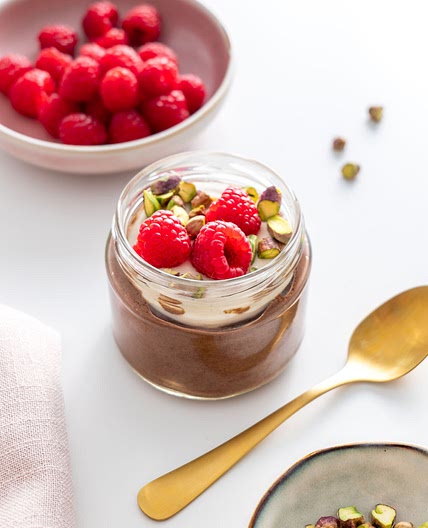 Cacao Blended Chia Pudding