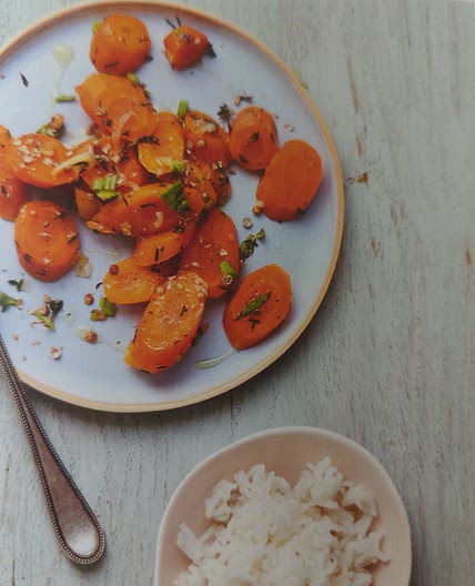 Carottes épicées au miel