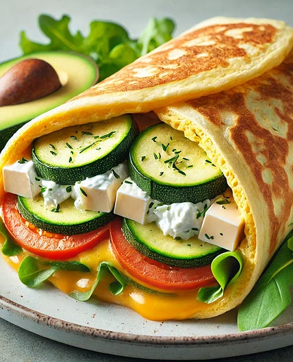 Omelette burrito