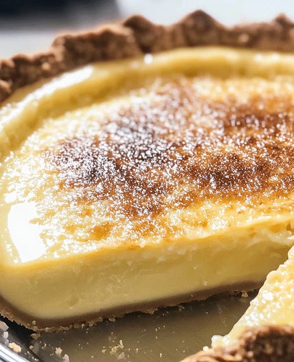 Making a OLD SCHOOL EGG CUSTARD PIE