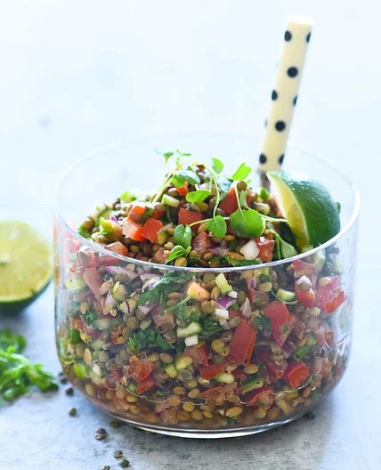 Lentils Kosambir Salad