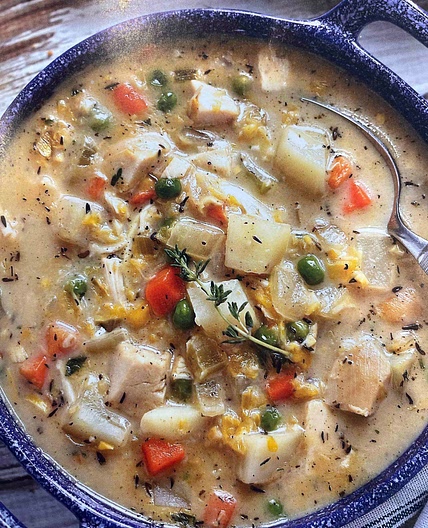 Chicken Pot Pie Chowder