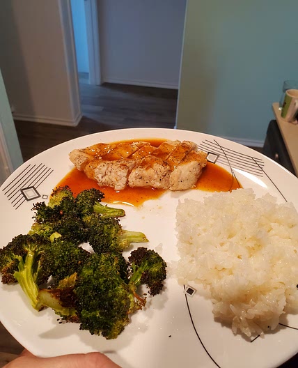 Sweet N Spicy Apricot chicken