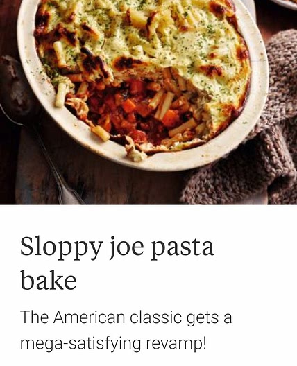 SW sloppy joe macaroni