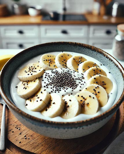 Quick Skyr-fruit breakfast bowl