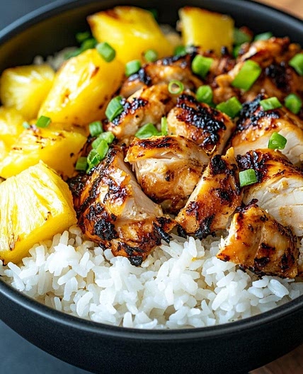 Pineapple Chicken and Rice