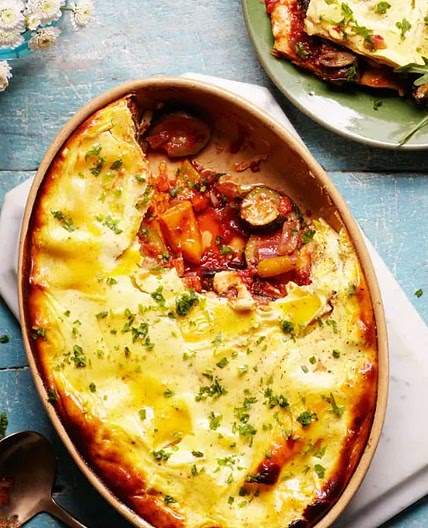 Vegetable lasagne
