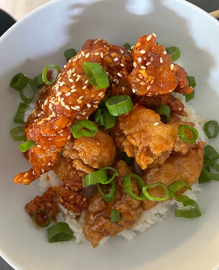 Korean fried chicken (honey butter & sweet chili)
