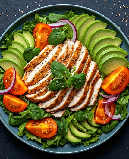 Delicious Avocado Chicken Salad: A Guilt-Free Indulgence!"